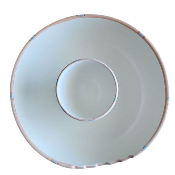 Taos Ceramic Chip & Dip Bowl Southwestern Artisan Pottery Crafted In The USA - Picture 2 of 16